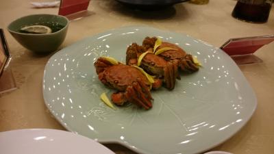 【3泊4日】上海旅行とライブ観戦(3)蟹を食べる