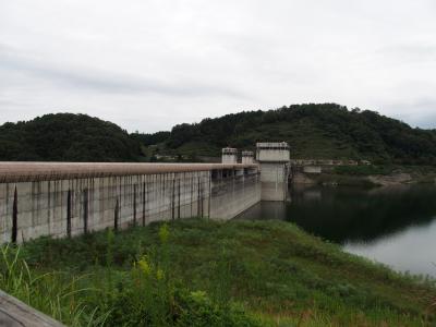 青蓮寺湖ぶどう狩り第3回・夏見廃寺跡・藤堂家邸跡・比奈知ダム2015