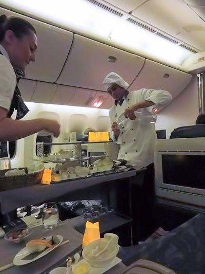 行きはTK、帰りはカタール＠ビジネスクラス乗り比べ（2015年SW） 