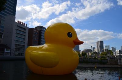 ラバーダックに会いに☆中之島ぶーらぶら