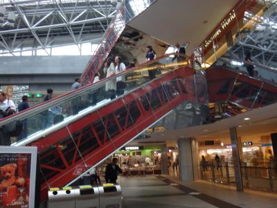 新千歳空港内出発階は