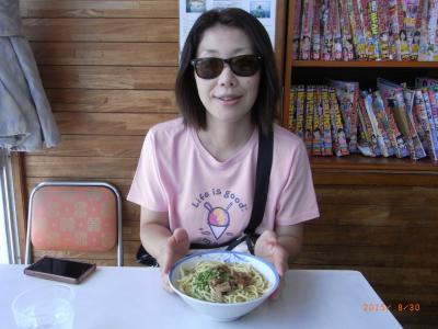 沖縄料理、食べ納め～(＾◇＾)