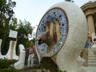 西へ西へ(6):グエルとガウディの夢のあと、グエル公園
