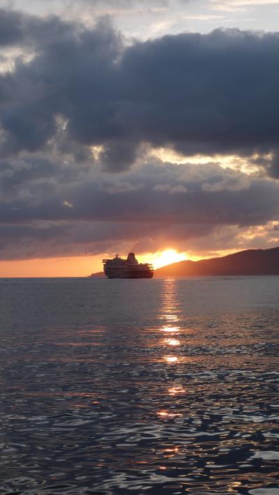 2015 SW　佐渡へ　佐渡の夕日と朝日 と 驚愕の金沢家旅館 と 天國の夕食