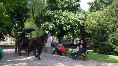 春のベルギー・オランダ・パリの街角♪ vol.13 白いマロニエの花と水辺が美しかった！歩けて良かったブルージュ(^^)/