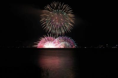 2015「第67回諏訪湖祭湖上花火大会」４万発の迫力に愕然！