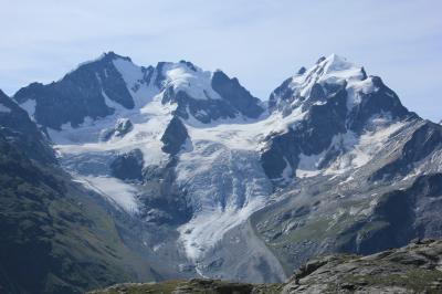 2015年 ドロミテ・スイス ハイキングの旅（その5）　サンモリッツに移動とコルヴァッチ展望台