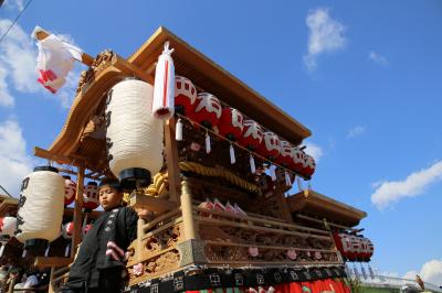 旅するイルカ♪　大阪府　阪南市　地車祭りへ