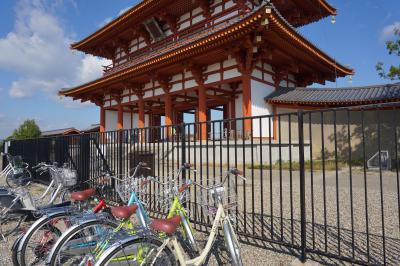 ススキたなびく平城京と薬師寺、唐招提寺をサイクリングで周る☆東大寺大仏殿と春日大社で家族の健康と平和を祈り☆奈良ロイヤルホテル和室スイート泊
