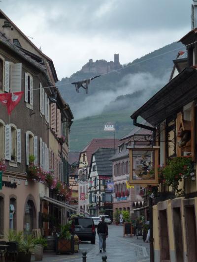 列車とバスで巡るブルゴーニュ地方とアルザス地方。。。リボーヴィレ編