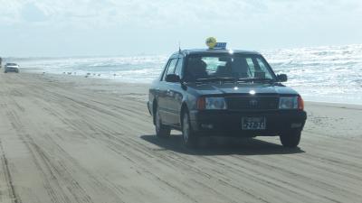 秋の北陸旅行～(8)３日目は石川へ。車で走ることの出来る海岸「千里浜なぎさドライブウェイ」に行きました！