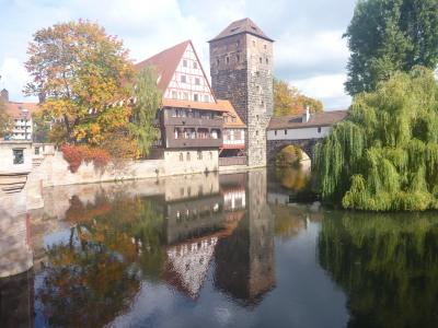 ドイツとベルギーに行ってきました（４）紅葉真っ盛りのニュルンベルク散策