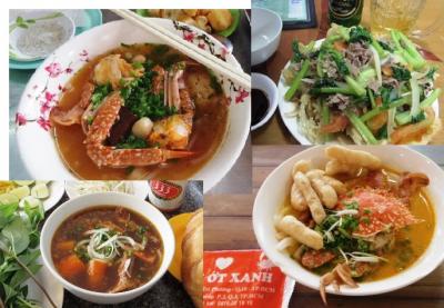 ホーチミン市のカニ入りタピオカ麺=バンカンゲーを食べに,路線バスで!!さらにローカル市場など気ままに。。