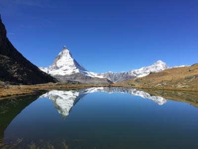 スイスで観光とハイキング　4日目 逆さマッターホルンを目指してハイキング！