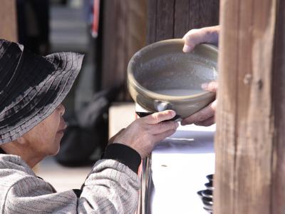 白鬚田原神社の秋の大祭「どぶろく祭り」