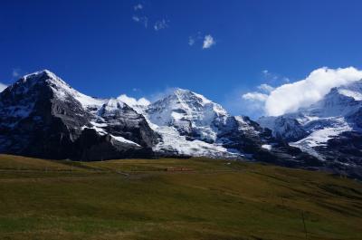 2015初秋 スイス4都市周遊の旅 vol.4 ミューレン・ヴェンゲンアルプハイキング