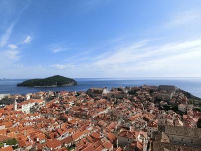 【6】紺碧のアドリア海と中世の街並みを巡るクロアチア・スロベニア10日間のツアー（ドゥブロヴニクその1編）