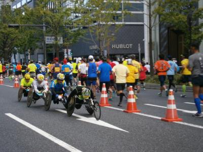 第５回大阪マラソンにボランティアとして参加