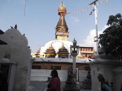 ネパール世界遺産＋α　：　2015年周遊旅⑦　カトマンズ最終日はタメルを朝散歩