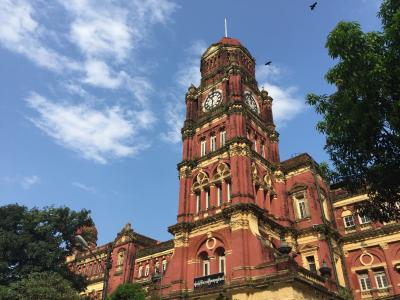 2015年10月 ヤンゴン ダウンタウンお散歩