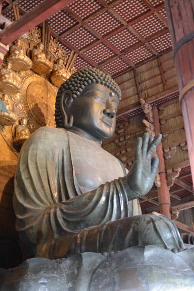 正倉院展のち、やっぱ奈良の大仏さんですよね