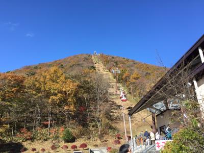 紅葉を求めて…伊香保温泉から榛名山