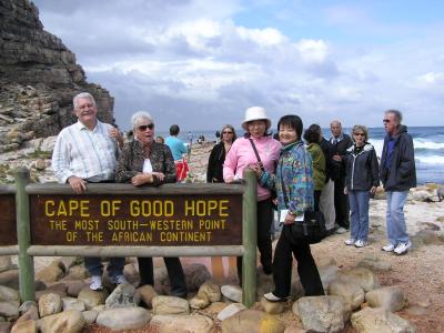 南アフリカとビクトリアの滝とチョベ国立公園8日間　⑤ケープタウンから喜望峰