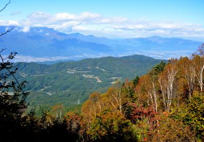 戸倉山（１６８１m）　中央・南アルプスの展望台