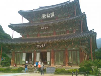 韓国33観音聖地巡り(禅雲寺、金山寺)、全州(韓屋マウル、滋満壁画マウル)への旅(2015/7/17～20)