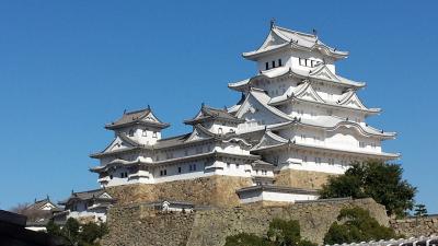 姫路城へ、前日はUSJハロウィンホラーナイト。