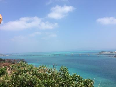 晴れ女の威力発揮！初めての沖縄を満喫☆今帰仁城跡～運天森園地からの古宇利大橋