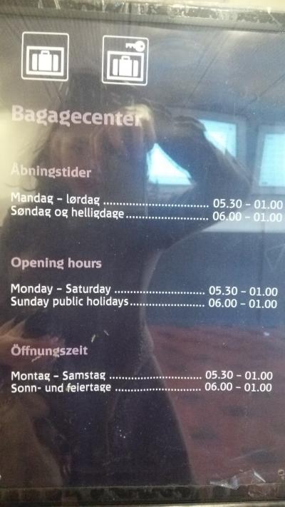 ◎コペンハーゲン◎ロッカー◎セントラルステーション