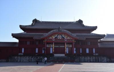 晴れ女の威力炸裂!初めての沖縄を満喫☆朝の首里城