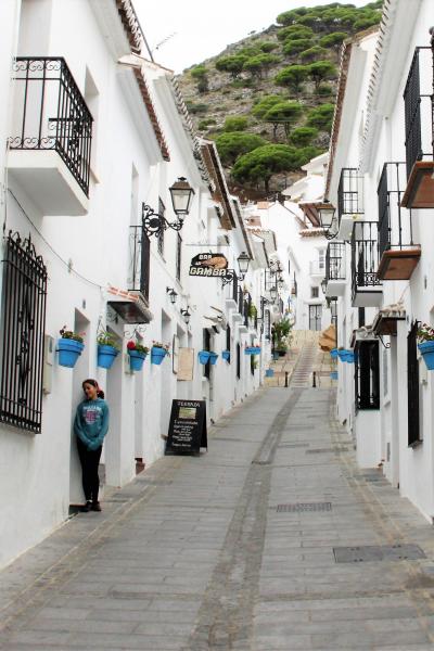■ スペインの旅 （６）白い村「 ミハス 」　白、白、白…、どこを見ても白