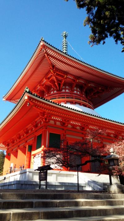 紅葉の高野山