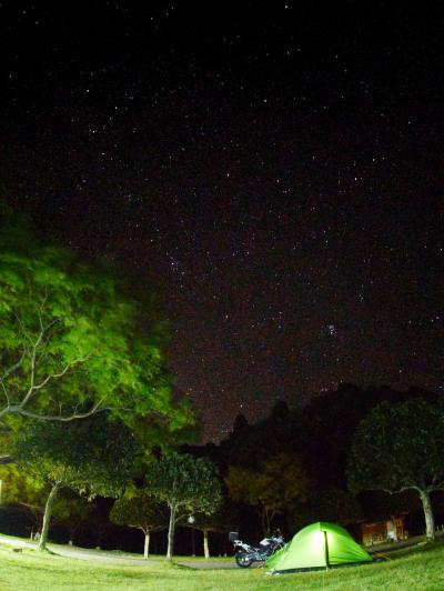 2015秋　キャンプツーリング　ええ星空が撮れましたがな　孫太郎と熊野古道（ツヅラト峠）