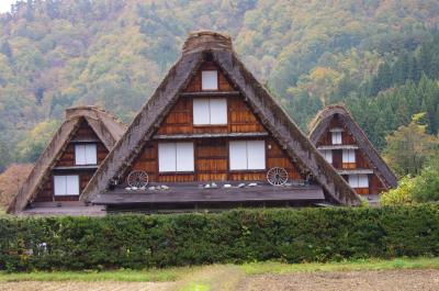 車でぶらっと秋の白川郷と高山へ