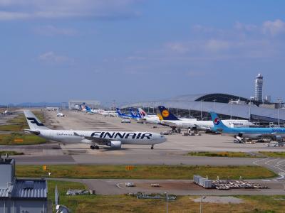 関西空港展望デッキから飛行機撮影してみた