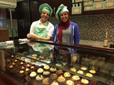 かわいいカップケーキショップ　NOLA