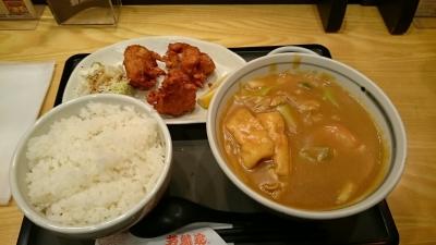 カレーうどんはは確かに美味しいが？