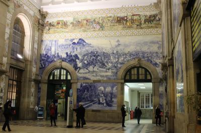 ポルトガル　８日間２日目③ポルト《ドン・ルイス１世橋・サンべント駅》に！