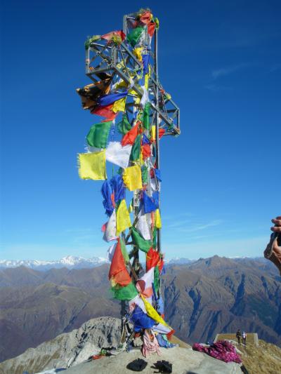 Grignone グリニョーネでアルプス一望