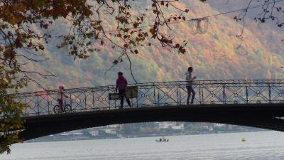 アヌシーAnnecy・・・・・「アヌシー湖」・・・・・深まりゆく秋のフランスを旅して