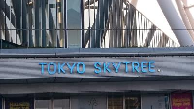 日帰りTOKYO SKYTREE。完全無欠の夕夜景＋東京モノレール最前席の眺望。