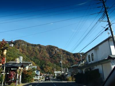 2015年11月、袋田の滝（行き）