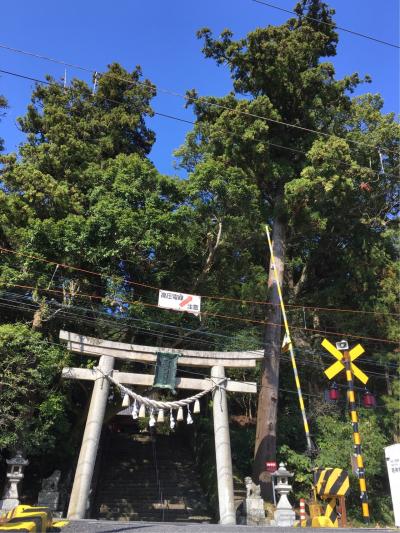 五所明神社に誘われ。