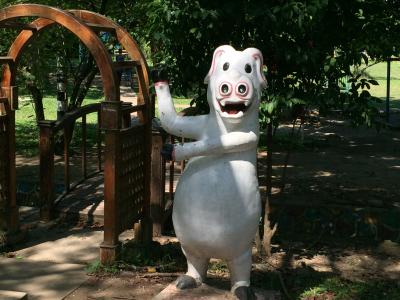 2015年11月　ミャンマー民俗村へ