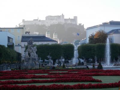 2015秋 ドイツ・オーストリア・ベルギーの旅 9.朝のミラベル庭園とミュンヘン・マリエン広場
