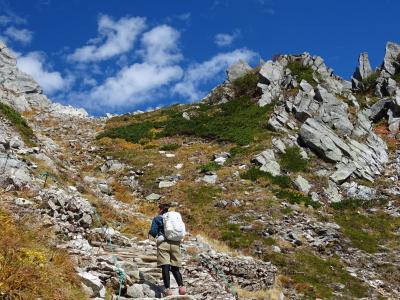 ワインを担いで紅葉の木曽駒ケ岳♪と、波乱の帰り道