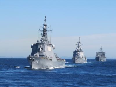2015年　海上自衛隊　観艦式予行体験航海